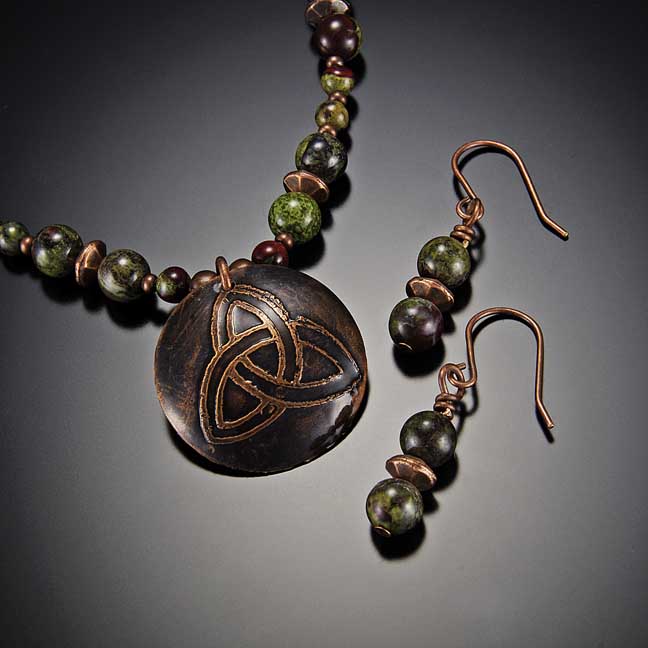 Image for Dragon Blood Jasper Earrings