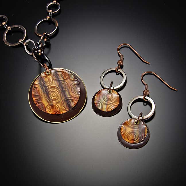 Image for Enchantment Patina Earrings